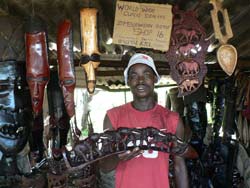 Curio Market Victoria Falls