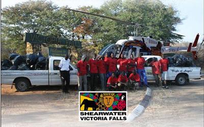 falls litter clears helicopter zambezi company victoria