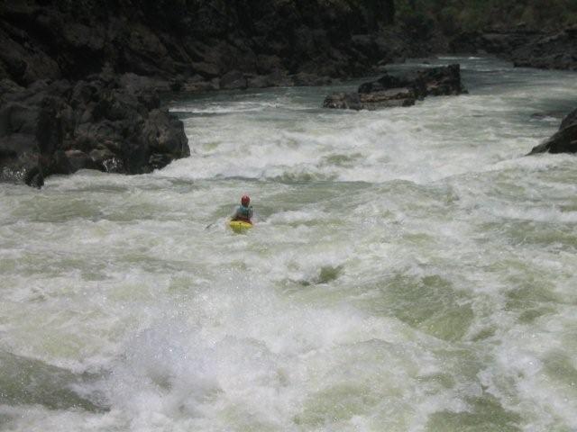 Kayak Trip Below Victoria falls