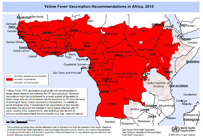 Yellow Fever Certificate Requirements