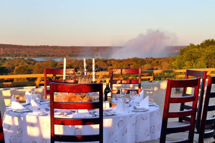 Rooftop dining with a view!