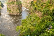 Canopy tour in Victoria Falls