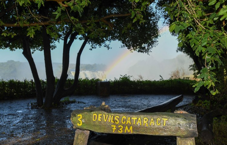 Different view points covered in the Victoria Falls Audio Guide available in Zimbabwe