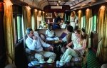 Afternoon tea in the Lounge car