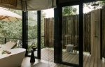 Indoor and outdoor shower