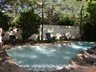 The swimming pool at Pamusha Lodge