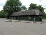 The curio market at the Victoria Falls parking area